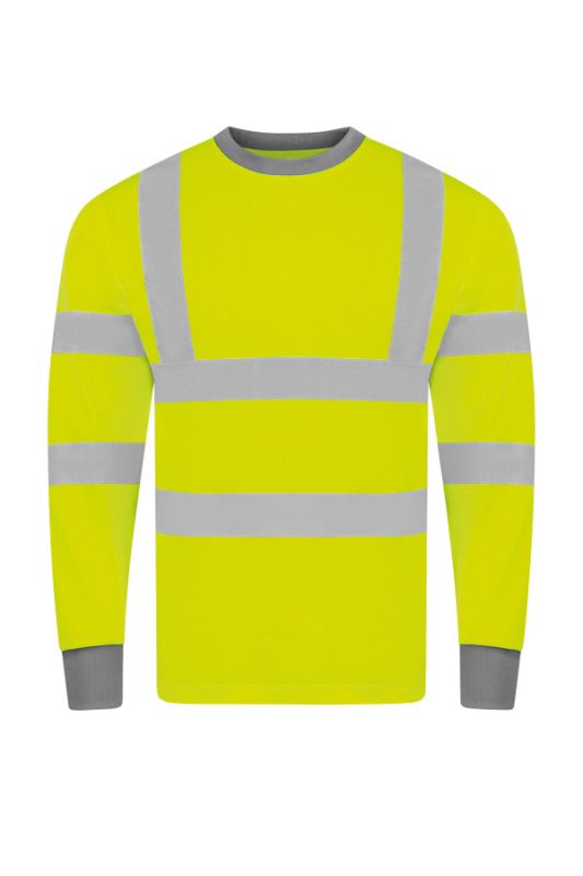 KORNTEX-Warnschutz, Vis Poly-Cotton Long Sleeve Murcia, signal-gelb