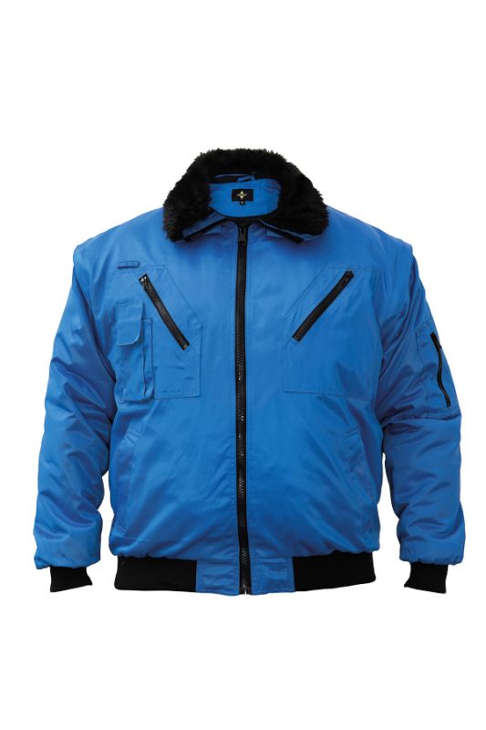 KORNTEX-Kälteschutz, Hi-Vis Pilotenjacke Oslo, blau