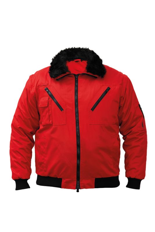 KORNTEX-Kälteschutz, HiVis Pilotenjacke Oslo, rot