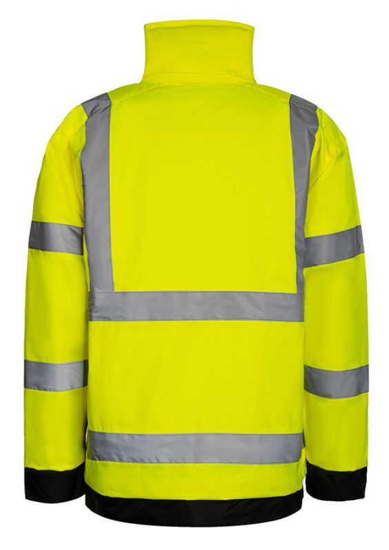 KORNTEX-Warnschutz, Regenjacke, gelb