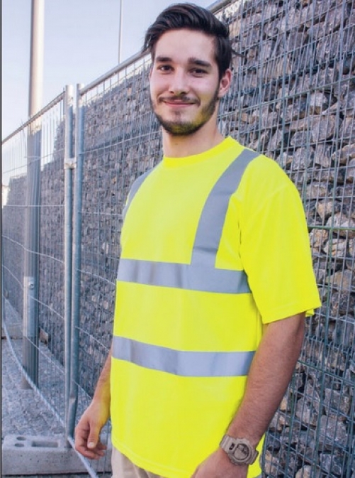 KORNTEX-Warnschutz, Hi-Viz Warn-T-Shirt, gelb