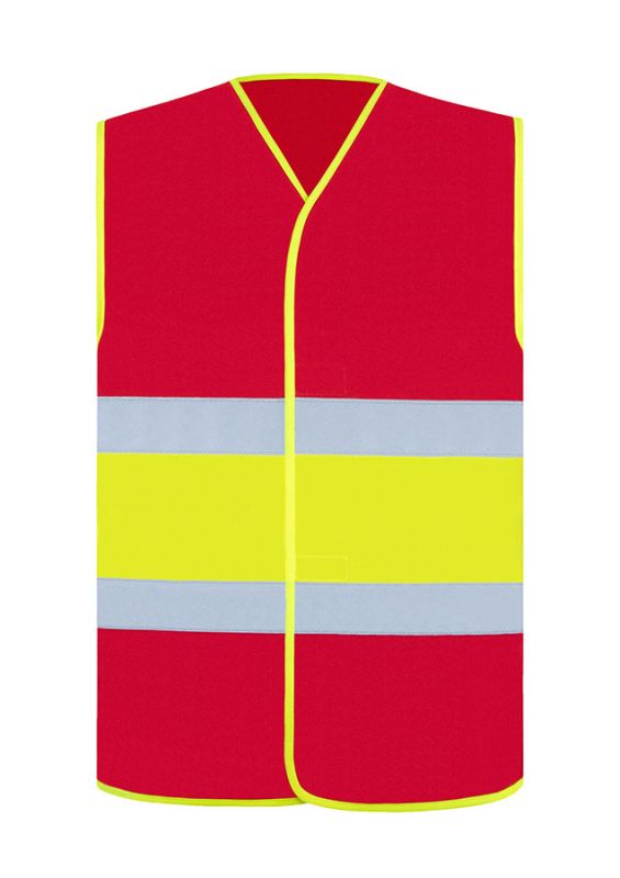 KORNTEX-Warnschutz, Nationen-Warnweste Spain, CO2 fNeutral, rot/signal-gelb