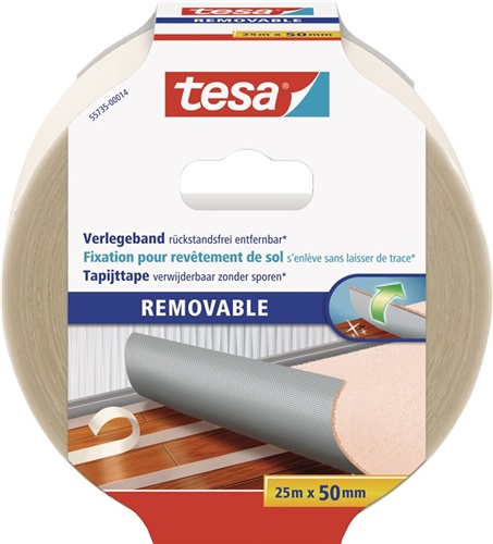 TESA-Doppelseitiges Verlegeband 55735 L.25m B.50mm Rl.