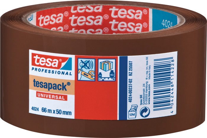 NW-TESA-Verpackungsklebeband PP pack® 4024 chamois L.66m B.50mm Rl.