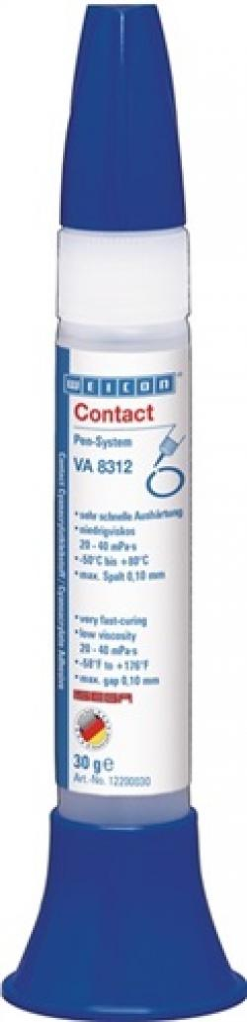 NW-TECWERK (Promat), WEICON-Cyanacrylatklebstoff Contact VA 8312 30g ISEGA farblos Pen-System