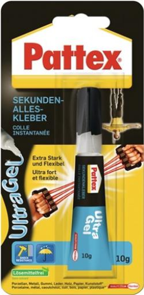 NW-TECWERK (Promat), HENKEL-Kleber, Sekundenkleber Ultra Gel 10g farblos Tube