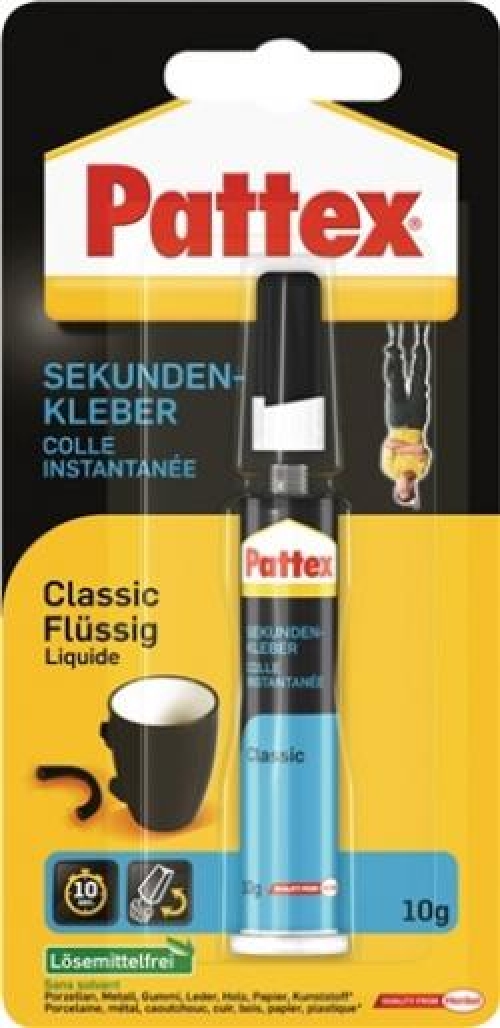 NW-TECWERK (Promat), HENKEL-Kleber, Sekundenkleber flüssig 10g farblos Tube