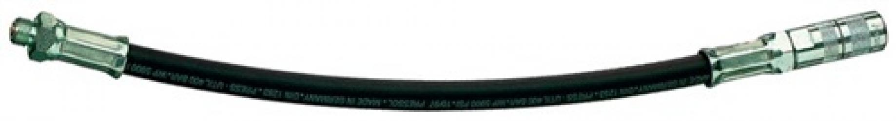 NW Panzerschlauch Außen-Ø 11 mm Länge 0,3 m M10 x 1 schwarz Gummi PRESSOL