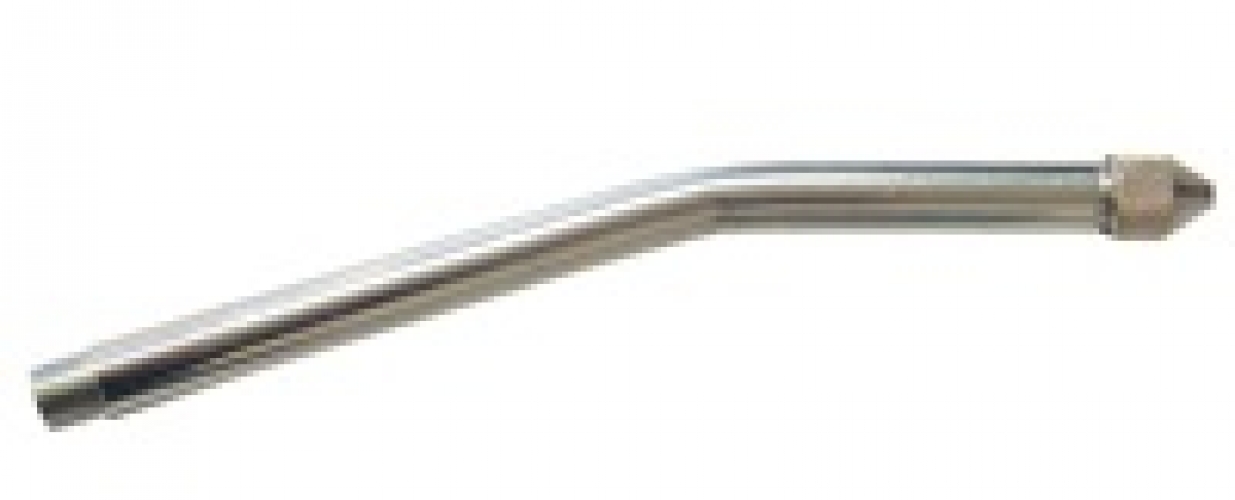 NW Düsenrohr mit Spitzmundstück M10 x 1 Länge150 mm gebogen PRESSOL
