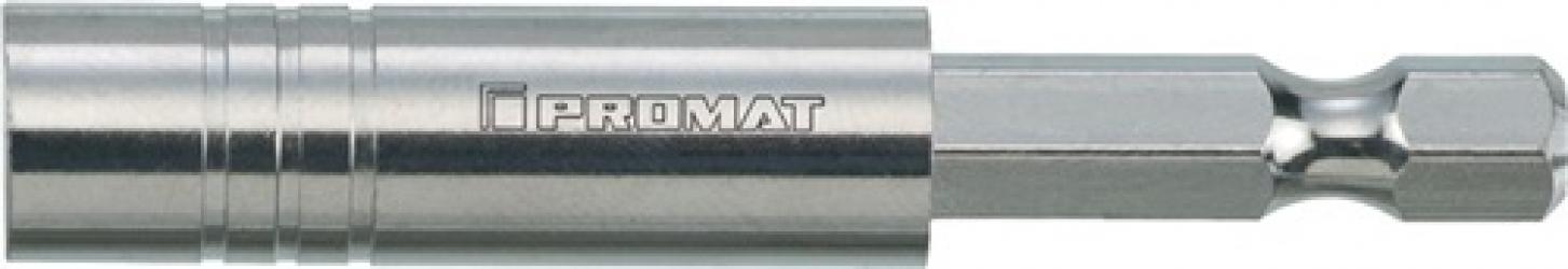 PROMAT-Bithalter slim type 1/4 Zoll F 6,3 1/4 Zoll C 6,3 Magnet L.65mm