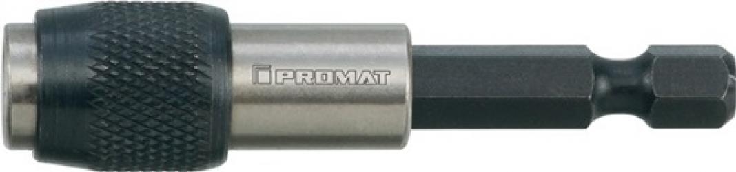 PROMAT-Bithalter 1/4 Zoll F 6,3 1/4 Zoll C 6,3 SWF L.60mm