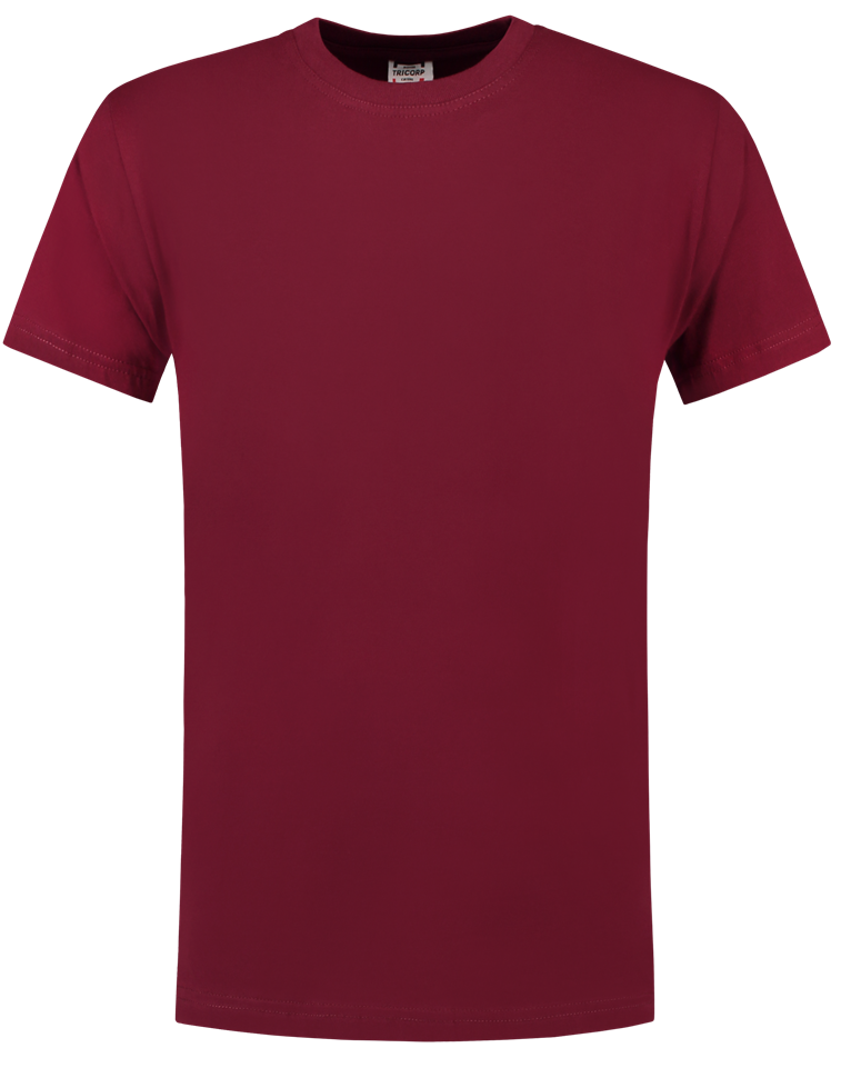 TRICORP-Jobwear, T-Shirts, 145 g/m², wine