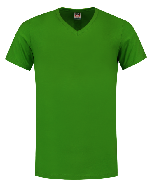 TRICORP-Jobwear, T-Shirts, V-Ausschnitt, Slim Fit, 160 g/m², lime


