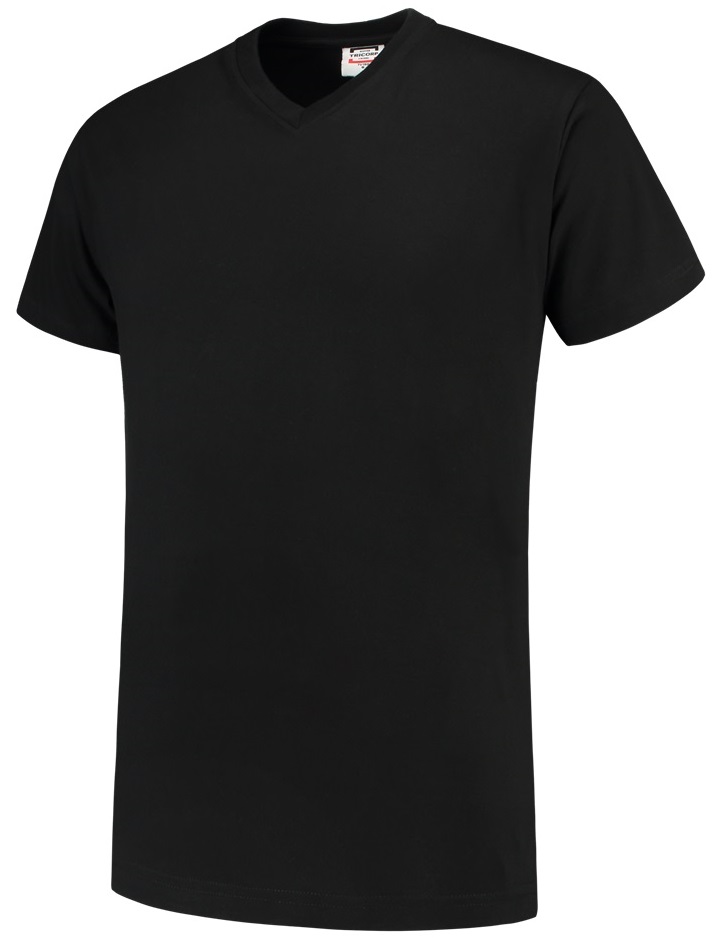 TRICORP-Jobwear, T-Shirts, V-Ausschnitt, 190 g/m², black