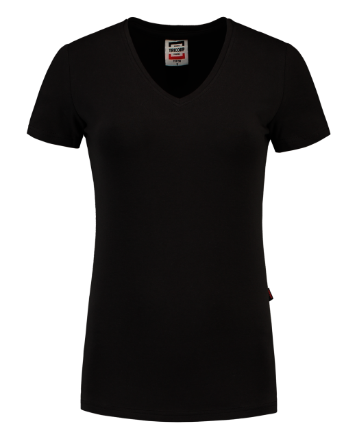 TRICORP-Jobwear, Damen-T-Shirts, V-Ausschnitt, 190 g/m², darkgrey