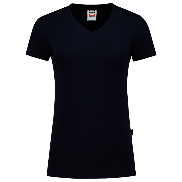 TRICORP-Jobwear, Damen-T-Shirts, V-Ausschnitt, 190 g/m², dunkelblau


