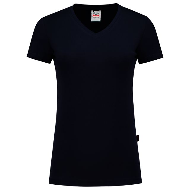 TRICORP-Jobwear, Damen-T-Shirts, V-Ausschnitt, 190 g/m², dunkelblau
