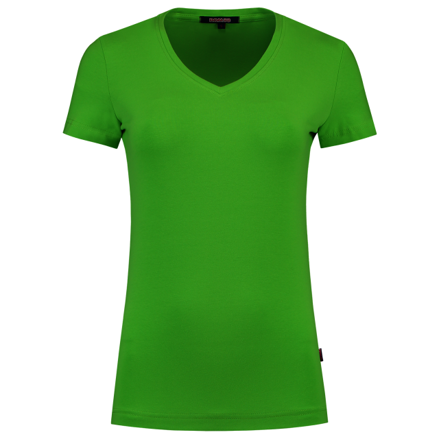 TRICORP-Jobwear, Damen-T-Shirts, V-Ausschnitt, 190 g/m², lime


