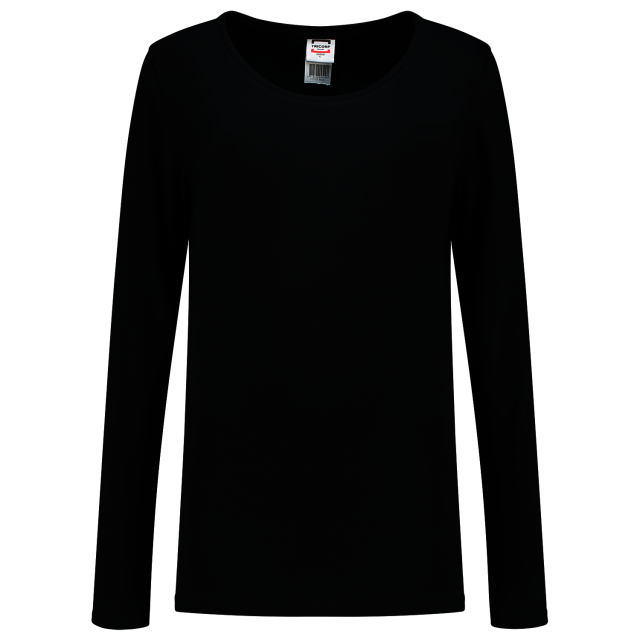 TRICORP-Jobwear, Damen-T-Shirts, langarm, 190 g/m², black


