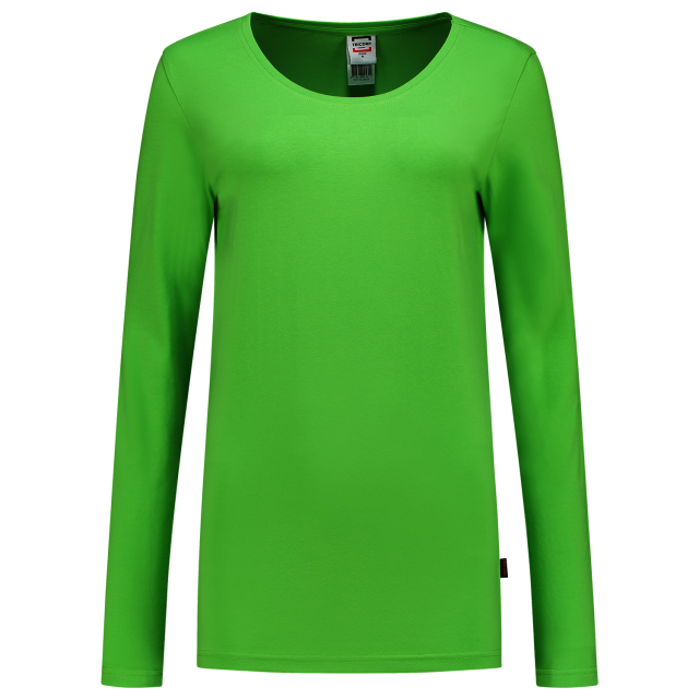 TRICORP-Jobwear, Damen-T-Shirts, langarm, 190 g/m², lime