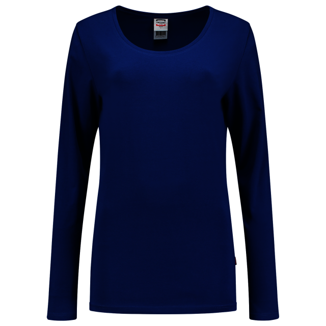 TRICORP-Jobwear, Damen-T-Shirts, langarm, 190 g/m², royalblau