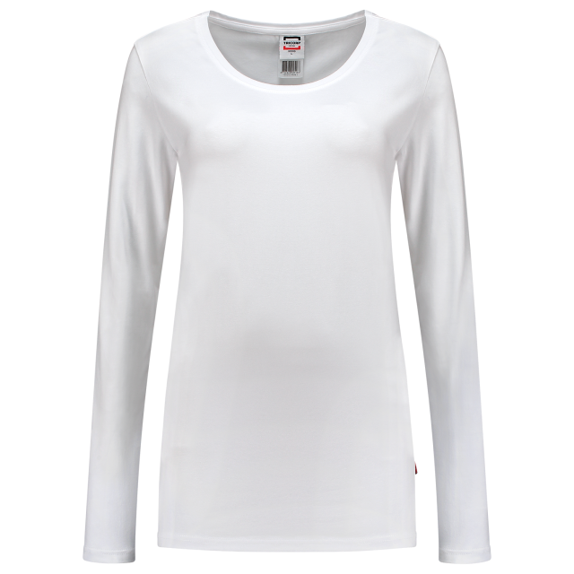 TRICORP-Jobwear, Damen-T-Shirts, langarm, 190 g/m², weiß