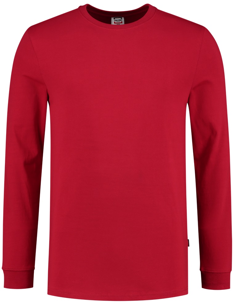 TRICORP-Jobwear, T-Shirt, Basic Fit, Langarm, 200 g/m², red


