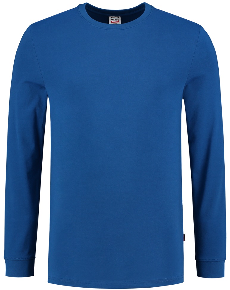 TRICORP-Jobwear, T-Shirt, Basic Fit, Langarm, 200 g/m², royalblue