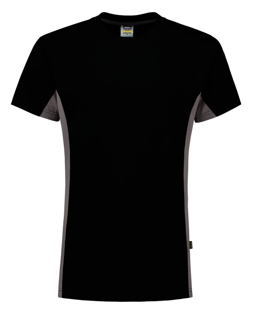 TRICORP-Jobwear, T-Shirt, Bicolor, 190 g/m², black-grey

