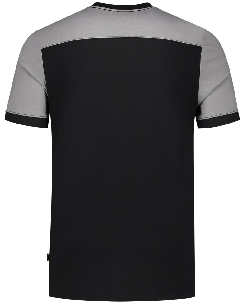 TRICORP-Jobwear, T-Shirt, Basic Fit, Bicolor, Kurzarm, 190 g/m², black-grey