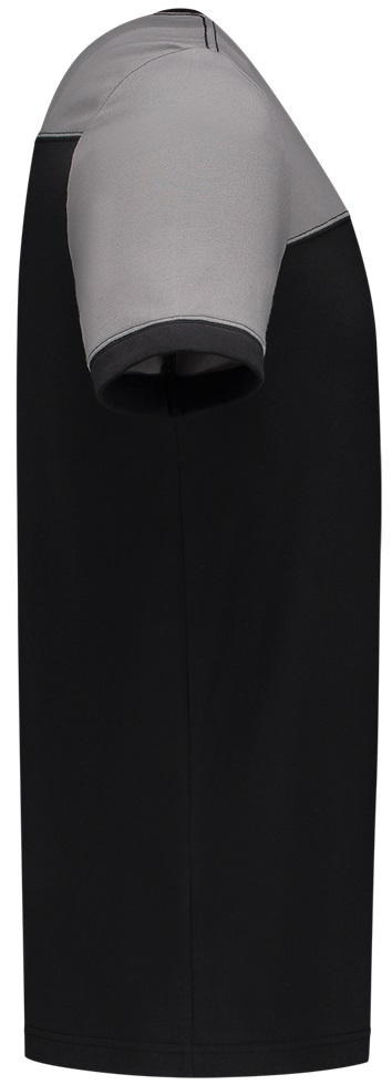 TRICORP-Jobwear, T-Shirt, Basic Fit, Bicolor, Kurzarm, 190 g/m², black-grey


