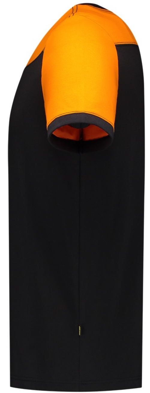 TRICORP-Jobwear, T-Shirt, Basic Fit, Bicolor, Kurzarm, 190 g/m², black-orange