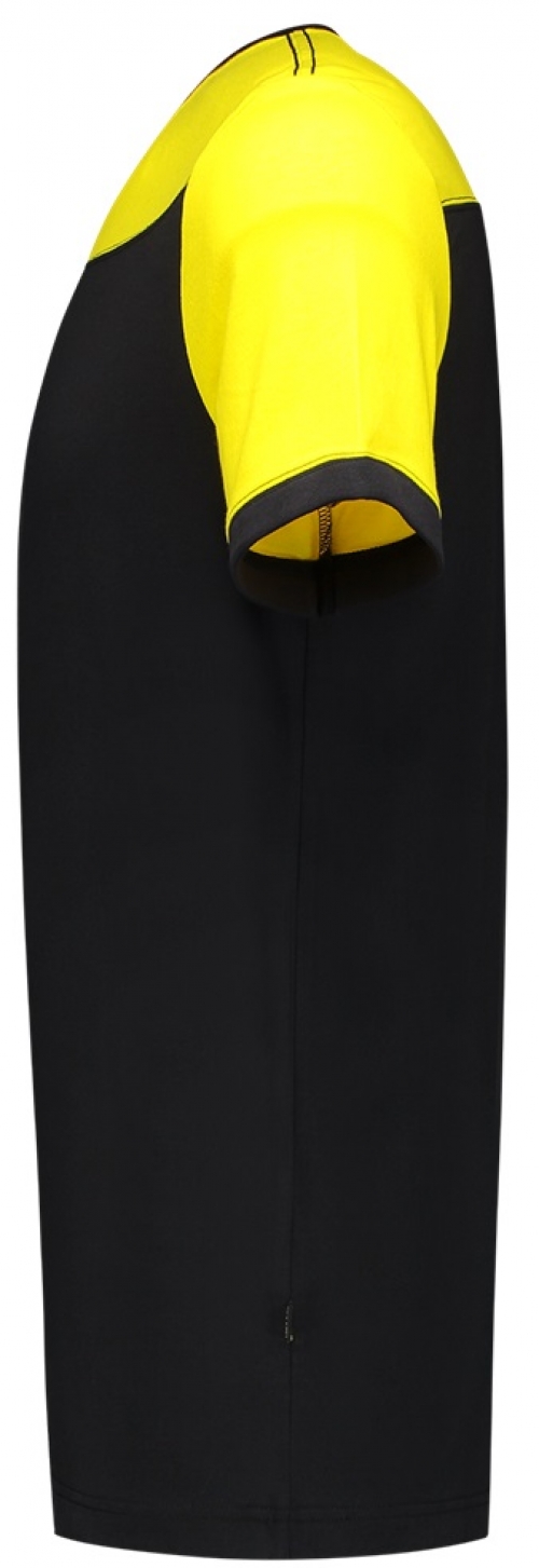 TRICORP-Jobwear, T-Shirt, Basic Fit, Bicolor, Kurzarm, 190 g/m², black-yellow