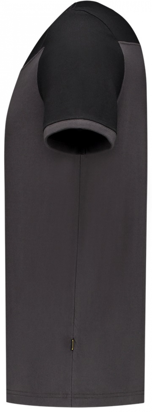 TRICORP-Jobwear, T-Shirt, Basic Fit, Bicolor, Kurzarm, 190 g/m², darkgrey-black