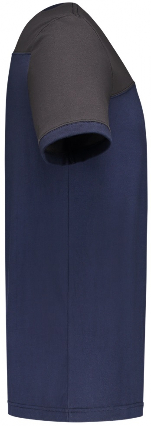 TRICORP-Jobwear, T-Shirt, Basic Fit, Bicolor, Kurzarm, 190 g/m², ink-darkgrey