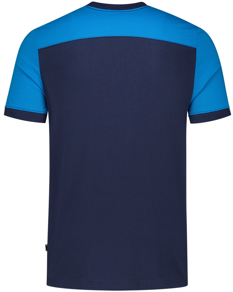 TRICORP-Jobwear, T-Shirt, Basic Fit, Bicolor, Kurzarm, 190 g/m², ink-turquoise


