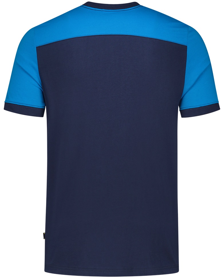 TRICORP-Jobwear, T-Shirt, Basic Fit, Bicolor, Kurzarm, 190 g/m², ink-turquoise