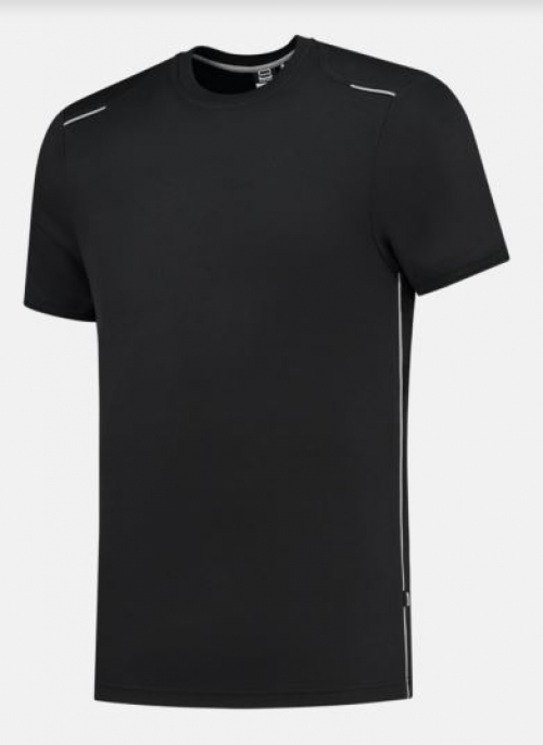 Tricorp T-Shirt Accent, black/grey
