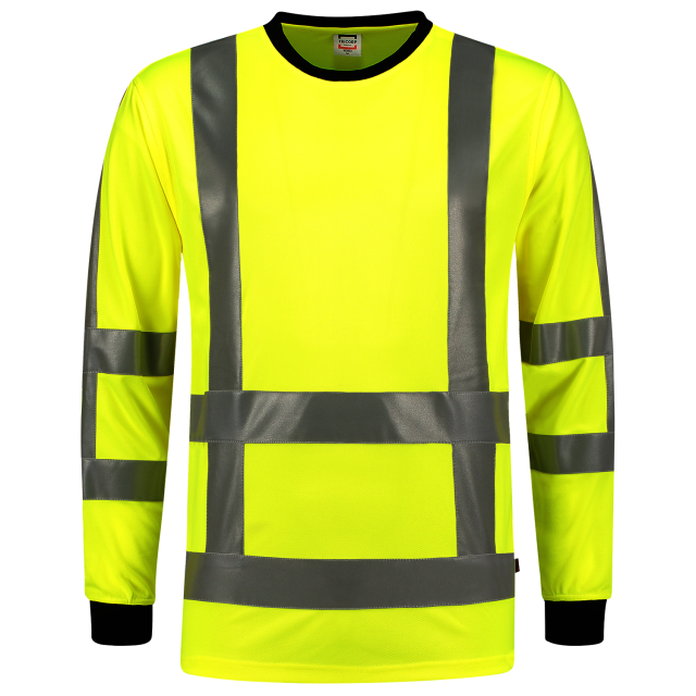 TRICORP-Warnschutz, Warn-T-Shirt, langarm, 180 g/m², warngelb



