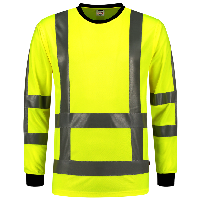 TRICORP-Warnschutz, Warn-T-Shirt, langarm, 180 g/m², warngelb