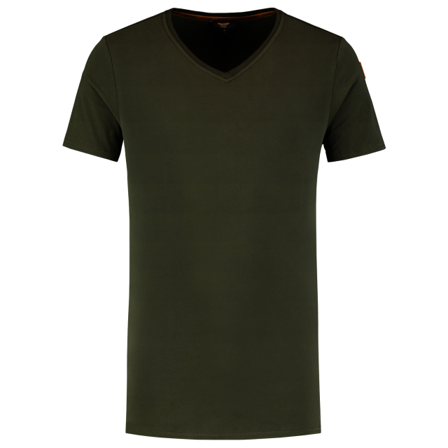 TRICORP-Jobwear, T-Shirts, Premium, V-Ausschnitt, 180 g/m², army


