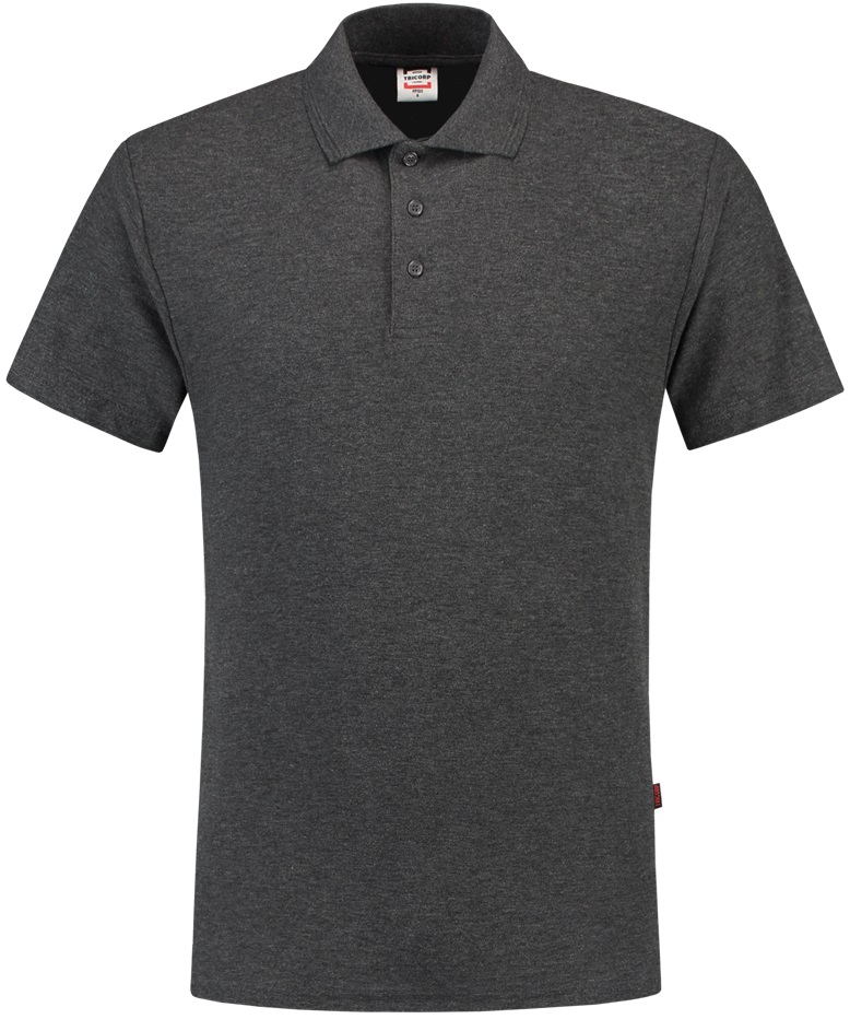 TRICORP-Jobwear, Poloshirt, Basic Fit, Kurzarm, 180 g/m², anthrazit meliert