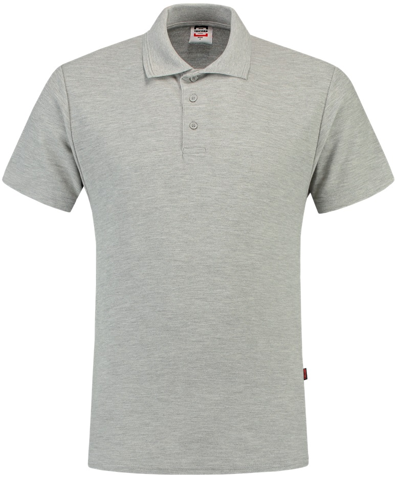 TRICORP-Jobwear, Poloshirt, Basic Fit, Kurzarm, 180 g/m², grau meliert