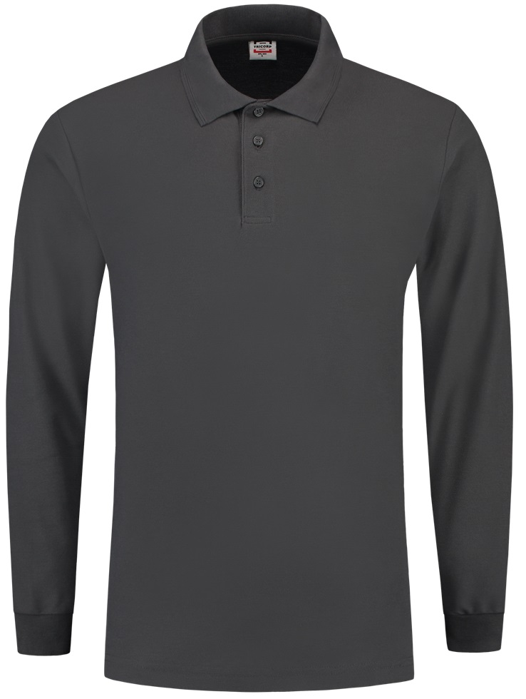 TRICORP-Jobwear, Poloshirt, Basic Fit, Langarm, 180 g/m², darkgrey


