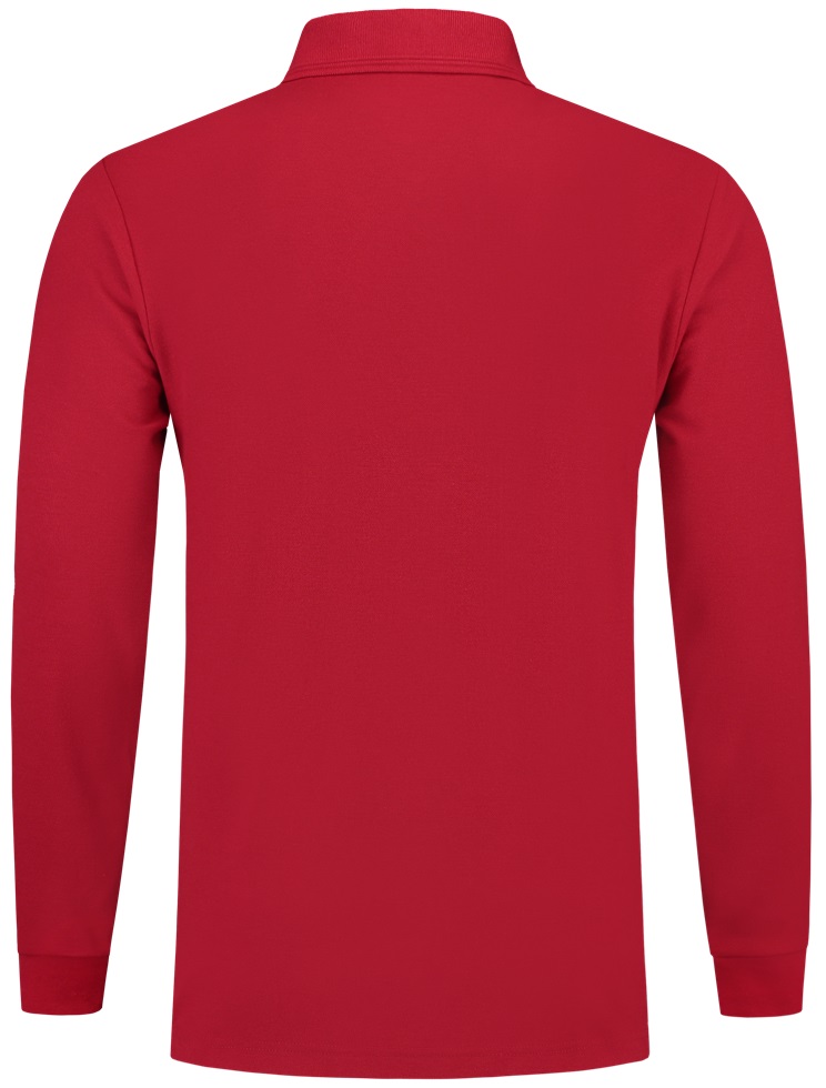 TRICORP-Jobwear, Poloshirt, Basic Fit, Langarm, 180 g/m², red