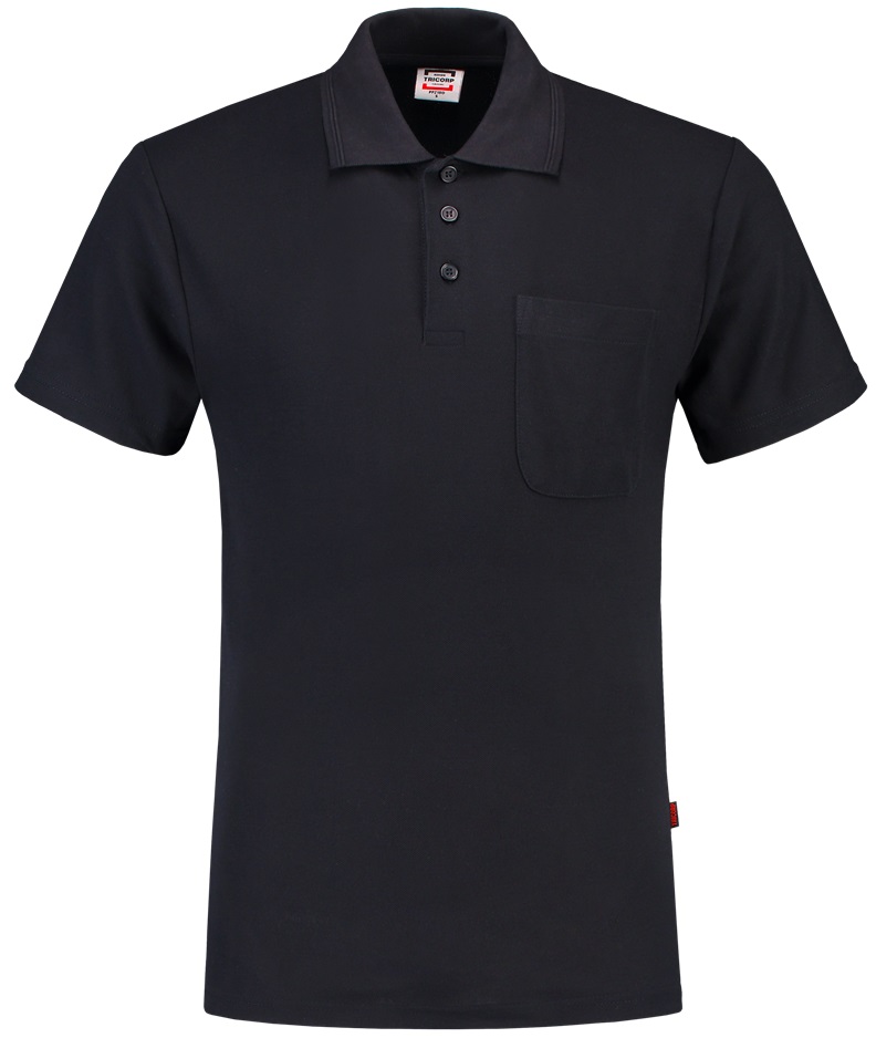 TRICORP-Jobwear, Poloshirt Brusttasche, Basic Fit, Kurzarm, 180 g/m², navy