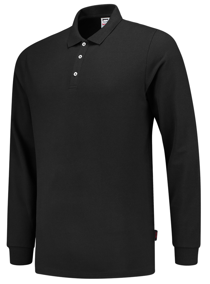 TRICORP-Jobwear, Poloshirts, langarm, Slim-Fit, 210 g/m², black