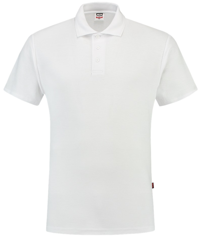 TRICORP-Jobwear, Poloshirt, Basic Fit, Kurzarm, 180 g/m², weiß


