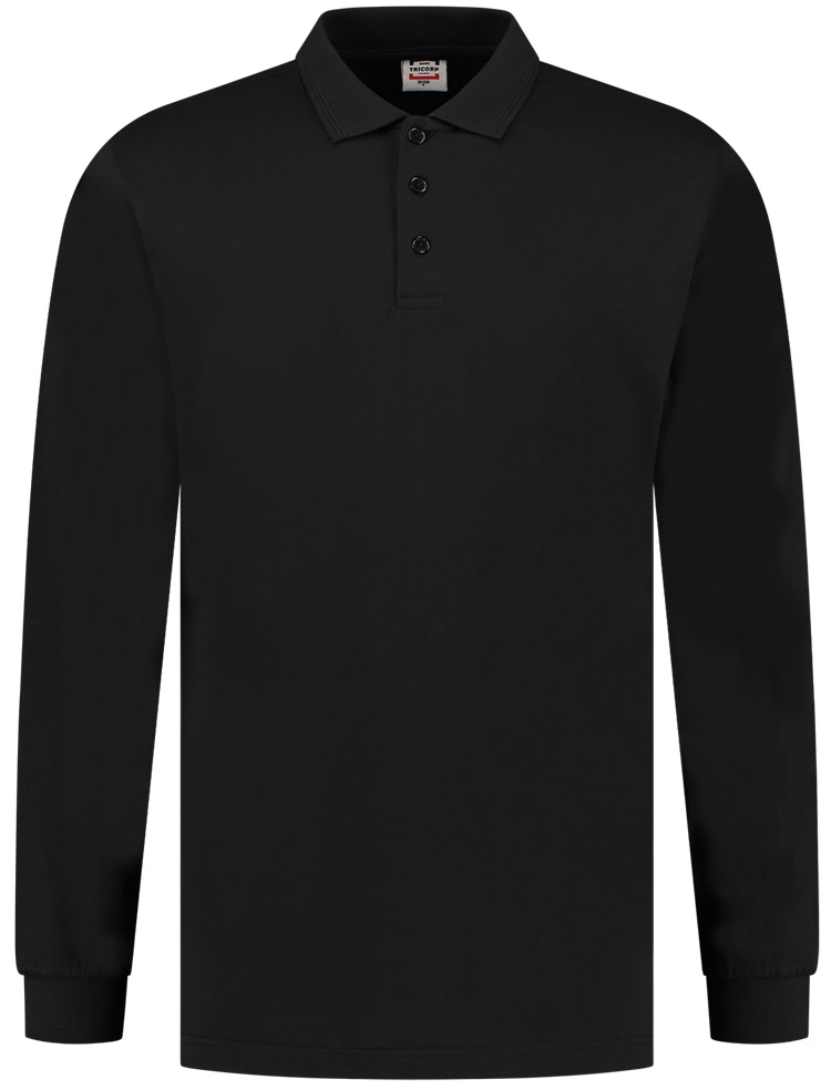 TRICORP-Kälteschutz, Poloshirt, Casual, langarm, black