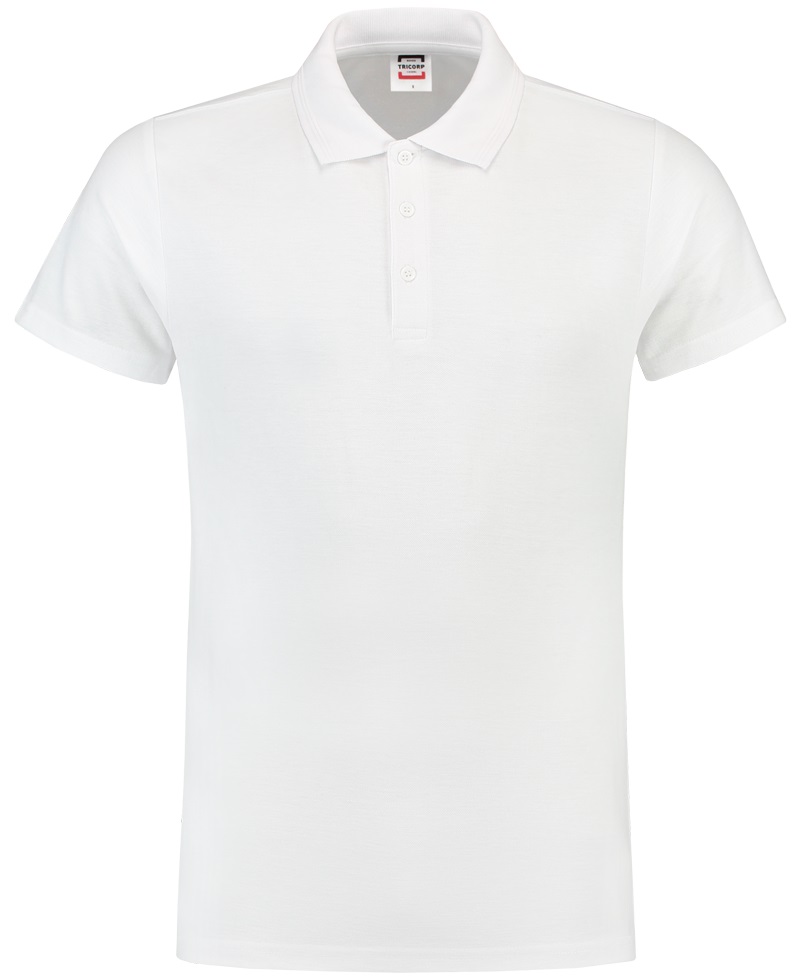 TRICORP-Jobwear, Poloshirt, Slim Fit, Kurzarm, 180 g/m², weiß